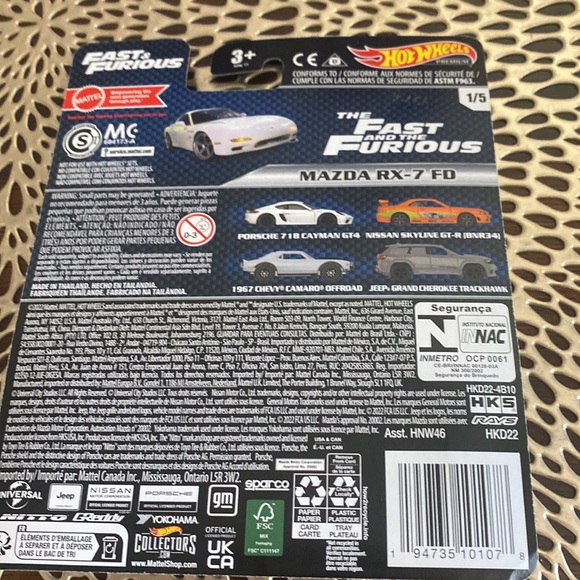 Hot Wheels PREMIUM Fast & Furious RX-7 FD - Picture 2 of 3
